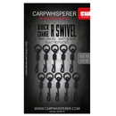 Kép 3/3 - QUICK CHANGE RING SWIVEL Nagy Szemű Gyorskapocs 8