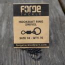 Kép 1/2 - Forge Hookbait Ring Swivel Size 14  Horogcsali Forgó
