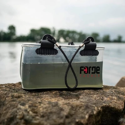 Forge Eva Square Bucket 10L Szögletes Átlátszó Vödör