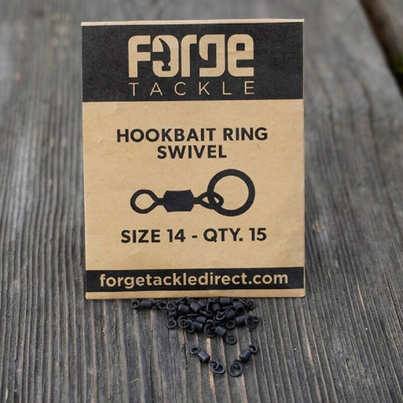 Forge Hookbait Ring Swivel Size 14  Horogcsali Forgó