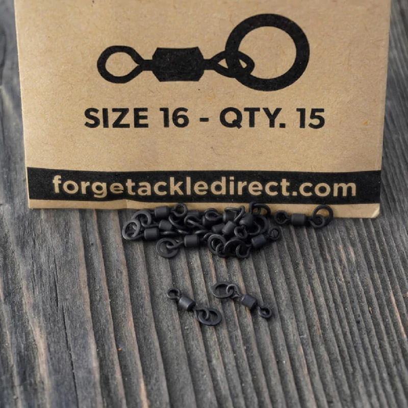 Forge Hookbait Ring Swivel Size 16  Horogcsali Forgó