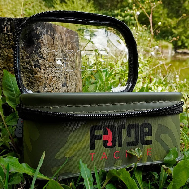 Forge Eva Classic Pouch Camo Átlátszó tetejű tároló doboz
