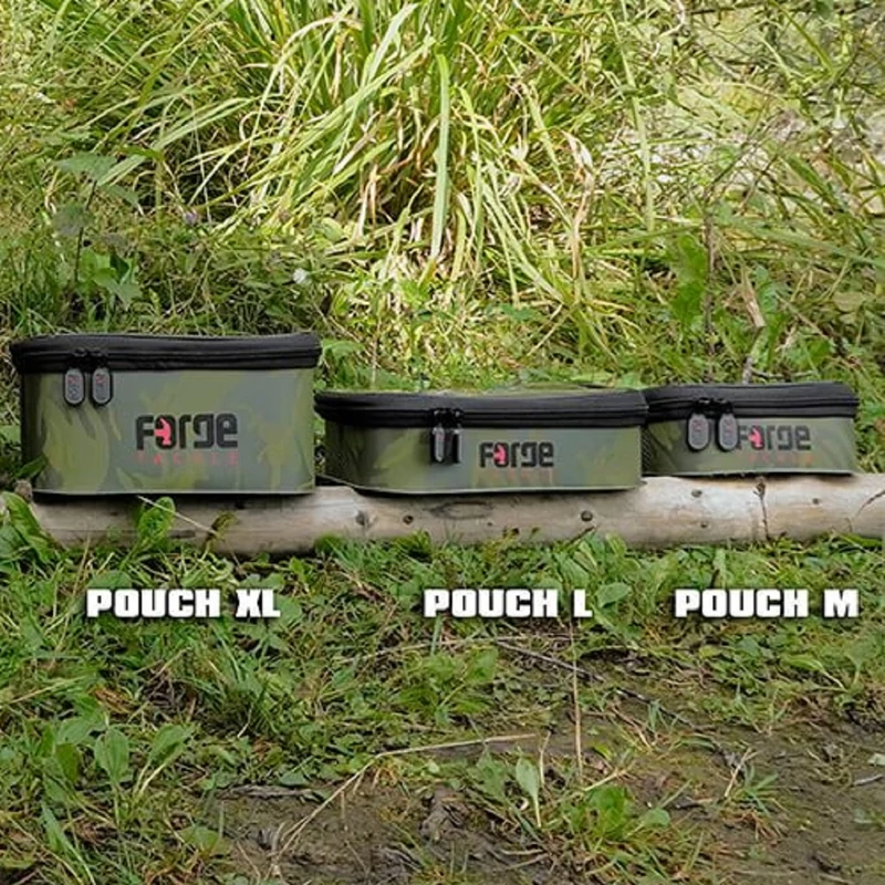 Forge Eva Classic Pouch Camo Átlátszó tetejű tároló doboz