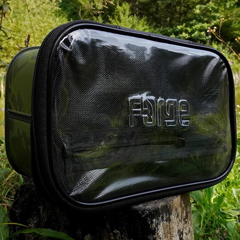 Forge Eva Classic Pouch Camo Átlátszó tetejű tároló doboz XL