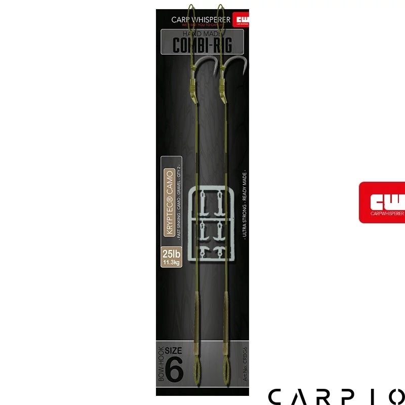 COMBI-RIG Kavics 6-os Előkötött Horog